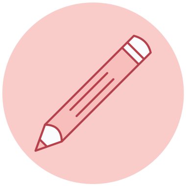 kalem simgesi vektör illüstrasyonu