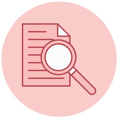 Ara. Web simgesi basit illüstrasyon