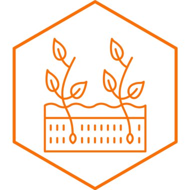 Basit simge, vektör illüstrasyonu yerleştiriliyor