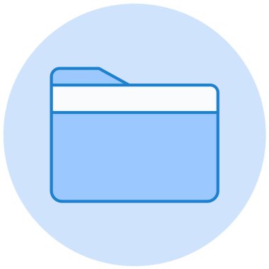 Dosya. Web simgesi basit illüstrasyon