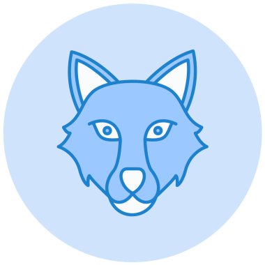 Kurt. Web simgesi basit illüstrasyon