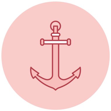 çapa simgesi vektör illüstrasyonu