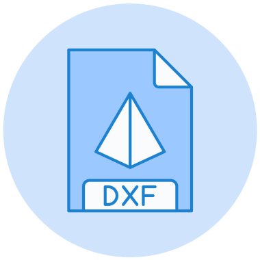 dosya biçimi simgesi, vektör illüstrasyonu