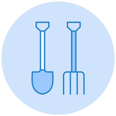 Bahçıvanlık modern ikon vektör illüstrasyonu