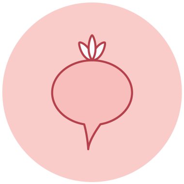 Pancar. Web simgesi basit illüstrasyon