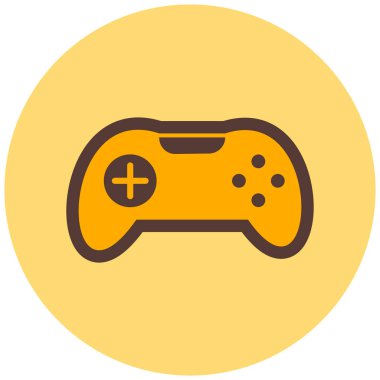 Oyun kolu. Web simgesi basit illüstrasyon