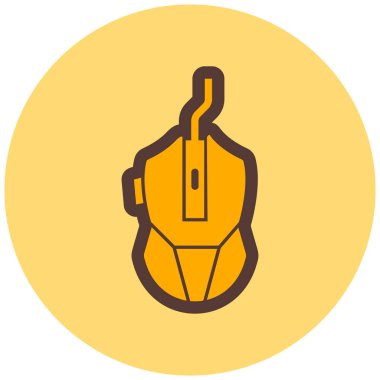 Fare. Web simgesi basit illüstrasyon