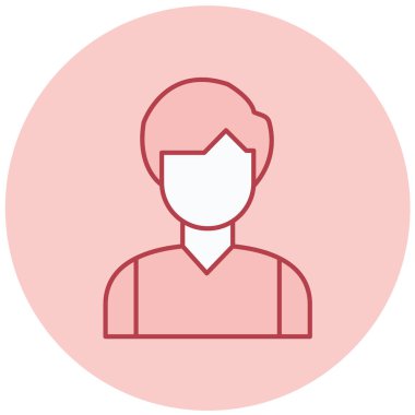 avatar vektör renk simgesi