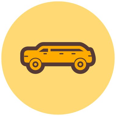 - Araba. Web simgesi basit illüstrasyon