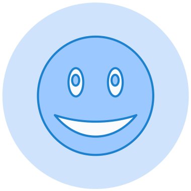 yüz simgesi, vektör illüstrasyonu