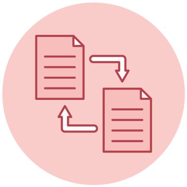 dosya belgesi. Basit resimleme