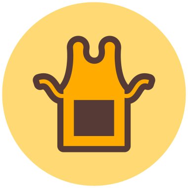 Giysi. Web simgesi basit illüstrasyon