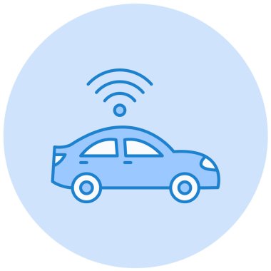 - Araba. Web simgesi basit illüstrasyon