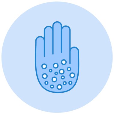 el simgesi, vektör illüstrasyonu basit tasarım