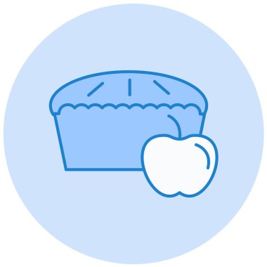 Tatlım. Web simgesi basit illüstrasyon