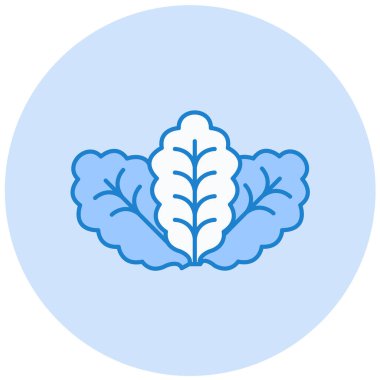 Tek bir ağaç simgesinin vektör illüstrasyonu