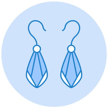 Kolye. Web simgesi basit illüstrasyon