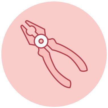 Kerpeten. Web simgesi vektör illüstrasyonu