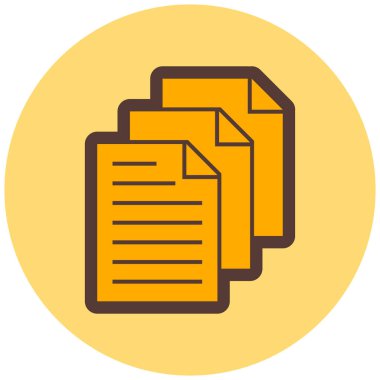 dosya belgesi. Basit resimleme