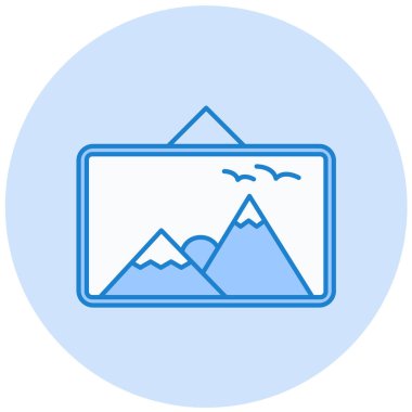 Görüntü. Web simgesi basit illüstrasyon