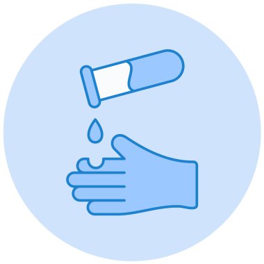 damla simgesinin vektör illüstrasyonu