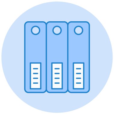 Dosya Dizinleri. Basit illüstrasyon