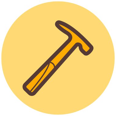 Yapı ve onarım simgesinin vektör illüstrasyonu