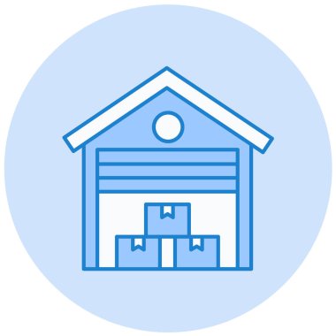 dağıtım vektörü renk simgesi