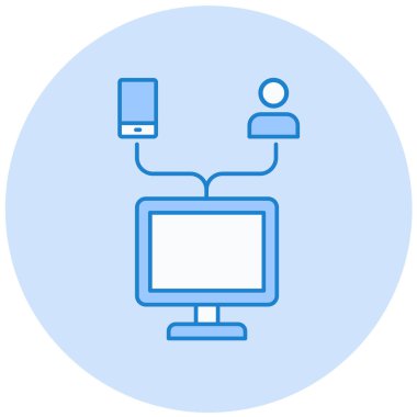 ağ paylaşımı. Basit resimleme