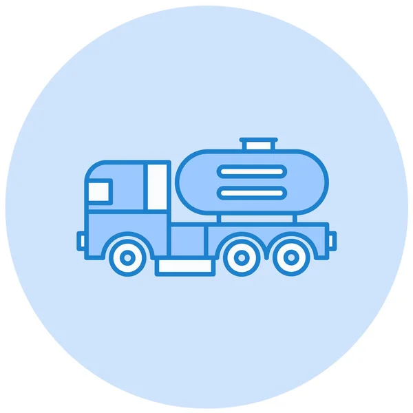 Truck Web Icon Simple Illustration — Stock Vector