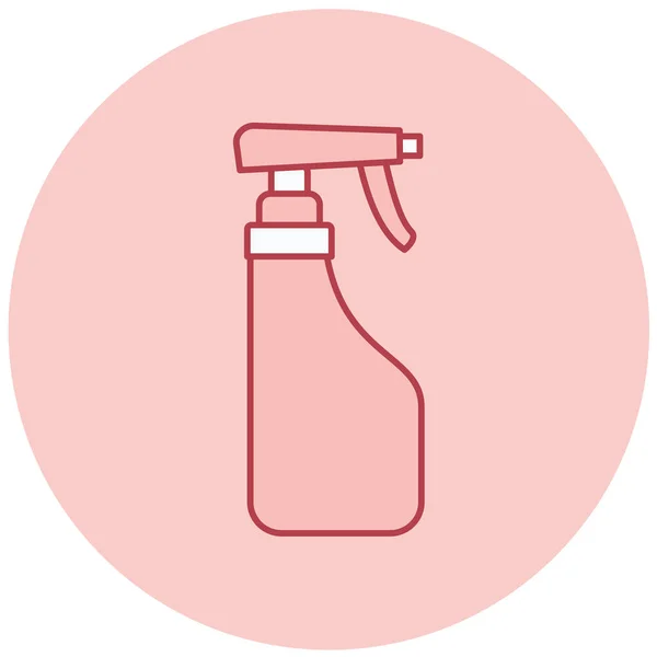 Botella Spray Diseño Simple — Vector de stock