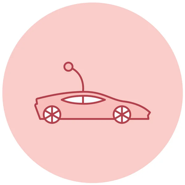 現代の自動車アイコンのベクトル図 — ストックベクタ