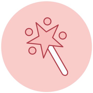 Yıldız. Web simgesi basit illüstrasyon