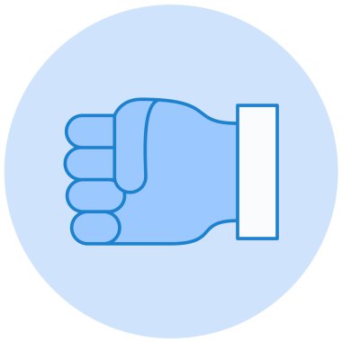 Elini ver. Web simgesi basit illüstrasyon