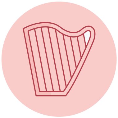 Arp. Web simgesi vektör illüstrasyonu