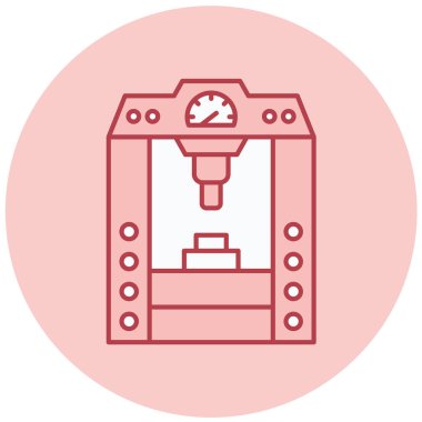 robot. Web simgesi basit illüstrasyon