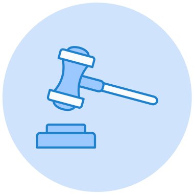 açık artırma vektör simgesi modern basit tasarım