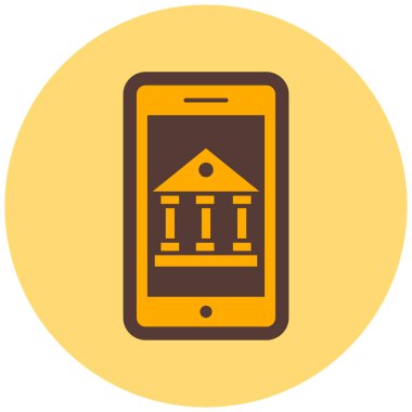 Mobil bankacılık. Web simgesi