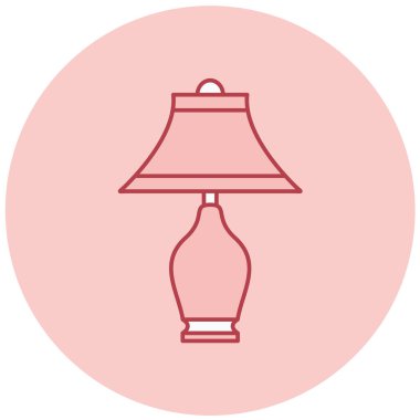 Lamba. Web simgesi basit illüstrasyon