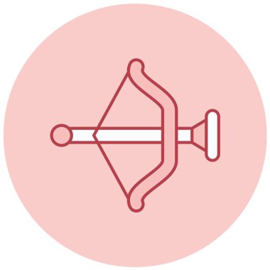 Bir pin simgesinin vektör illüstrasyonu