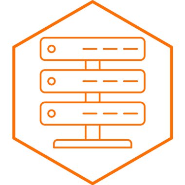 sunucu simgesi çizimi