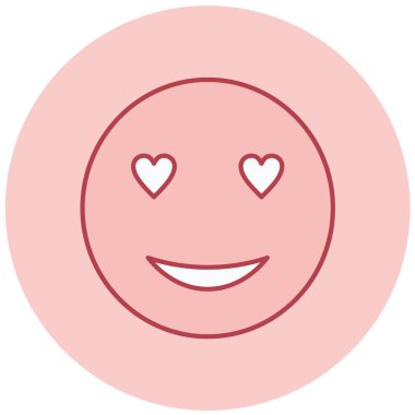 yüz simgesi, vektör illüstrasyonu