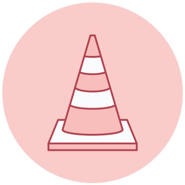 Koni. Web simgesi basit illüstrasyon