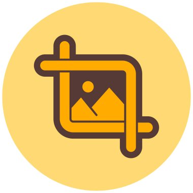 resim simgesi, vektör illüstrasyonu basit tasarım