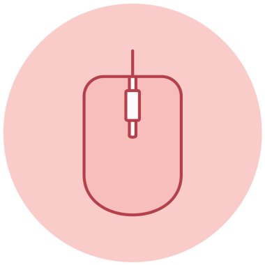 Fare. Web simgesi basit illüstrasyon