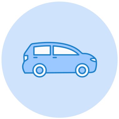 - Araba. Web simgesi basit illüstrasyon