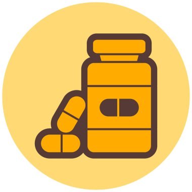 Haplar. Web simgesi basit illüstrasyon