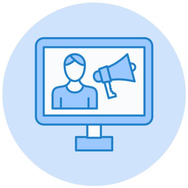 seo modern simgesinin vektör illüstrasyonu