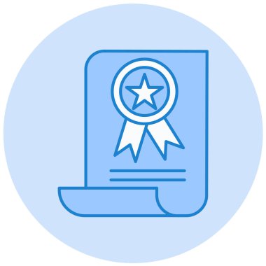 Ödül. Web simgesi basit illüstrasyon