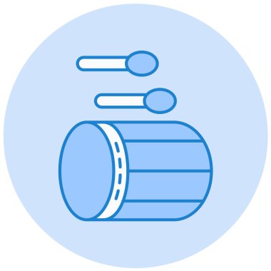 Bir bira ikonunun vektör illüstrasyonu